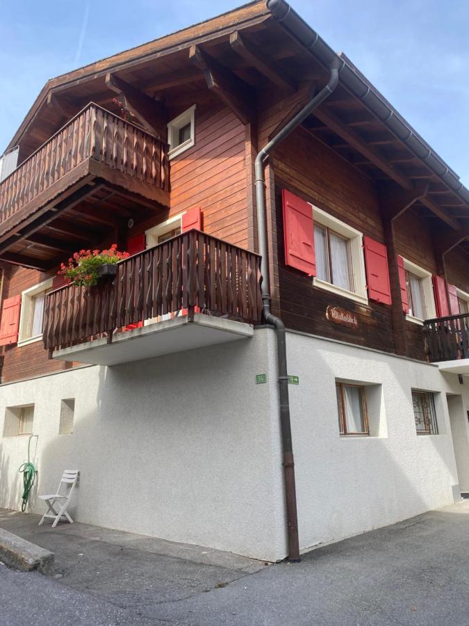 Ferienwohnung Allalinblick Зас-Фе Экстерьер фото